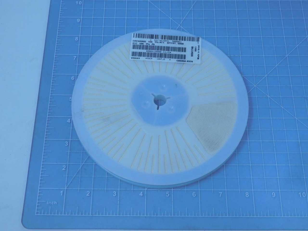 Lot Of 4000 Vishay CRCW0805 Chip Resistor Reel T148677 - ELECTRICAL COMPONENTS