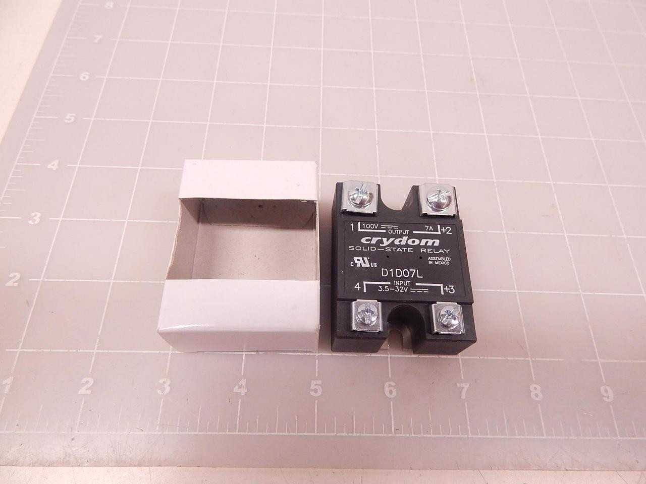 Lot Of 4 Crydom D1D07L Solid State Relays T70068 - SOLID STATE RELAY