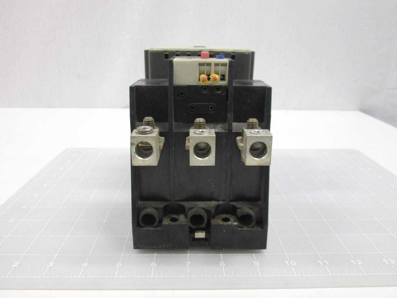SIEMENS 3UA62 13-2H 55-80A CONTACTOR W/ OVERLOAD RELAY T59935 - CONTACTORS