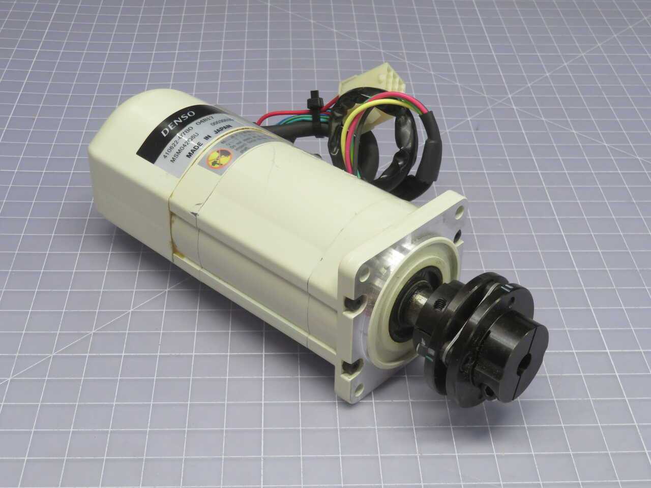 DENSO 410622-0780 MSM042Q6U SERVO MOTOR - ROBOT CONTROLLERS