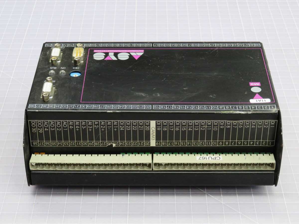 ELREST ASYS/CAN/M3/CPU167E/V1.51DCE-4V SERVO DRIVE T247660 - SERVO DRIVES