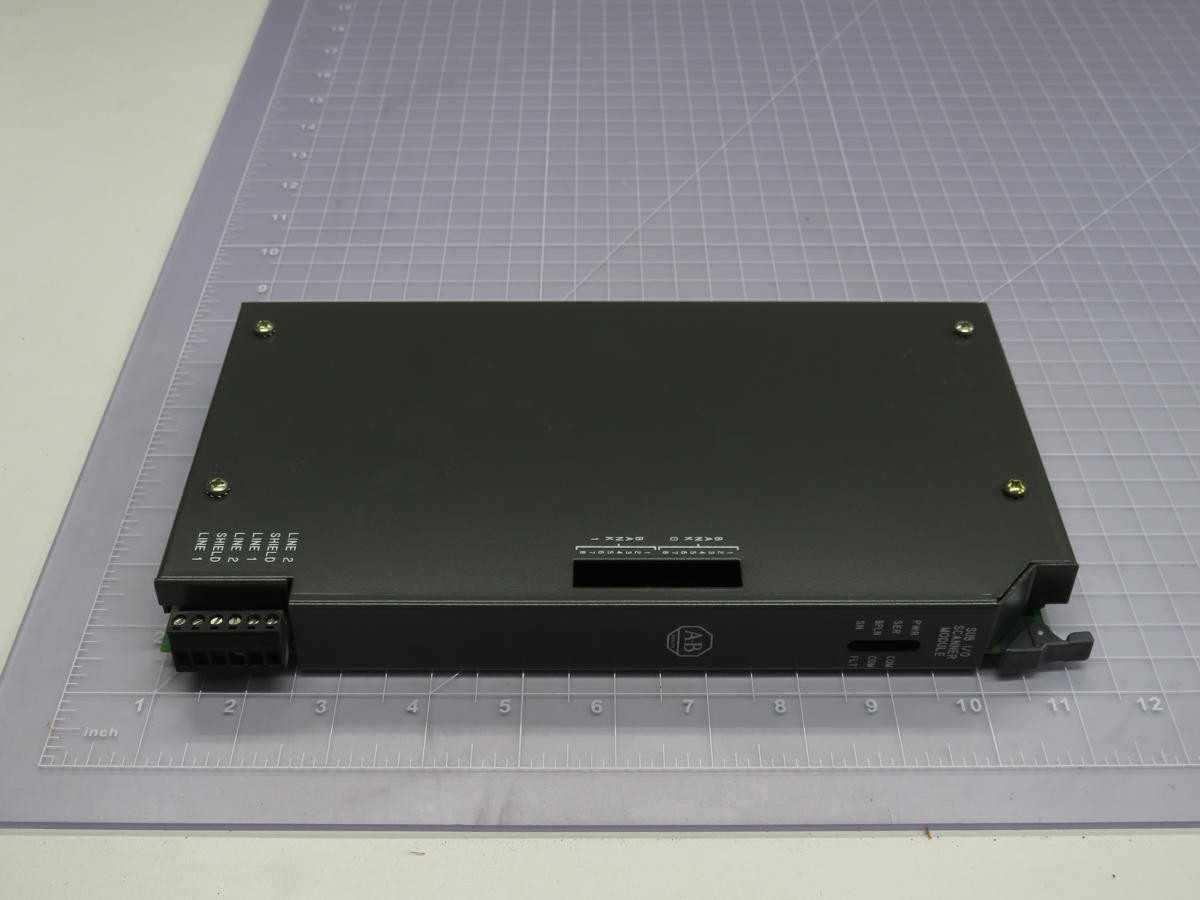 ALLEN BRADLEY 1771-SN SERIES B PLC-5 SUB I/O SCANNER MODULE T210429 - PLC MODULES