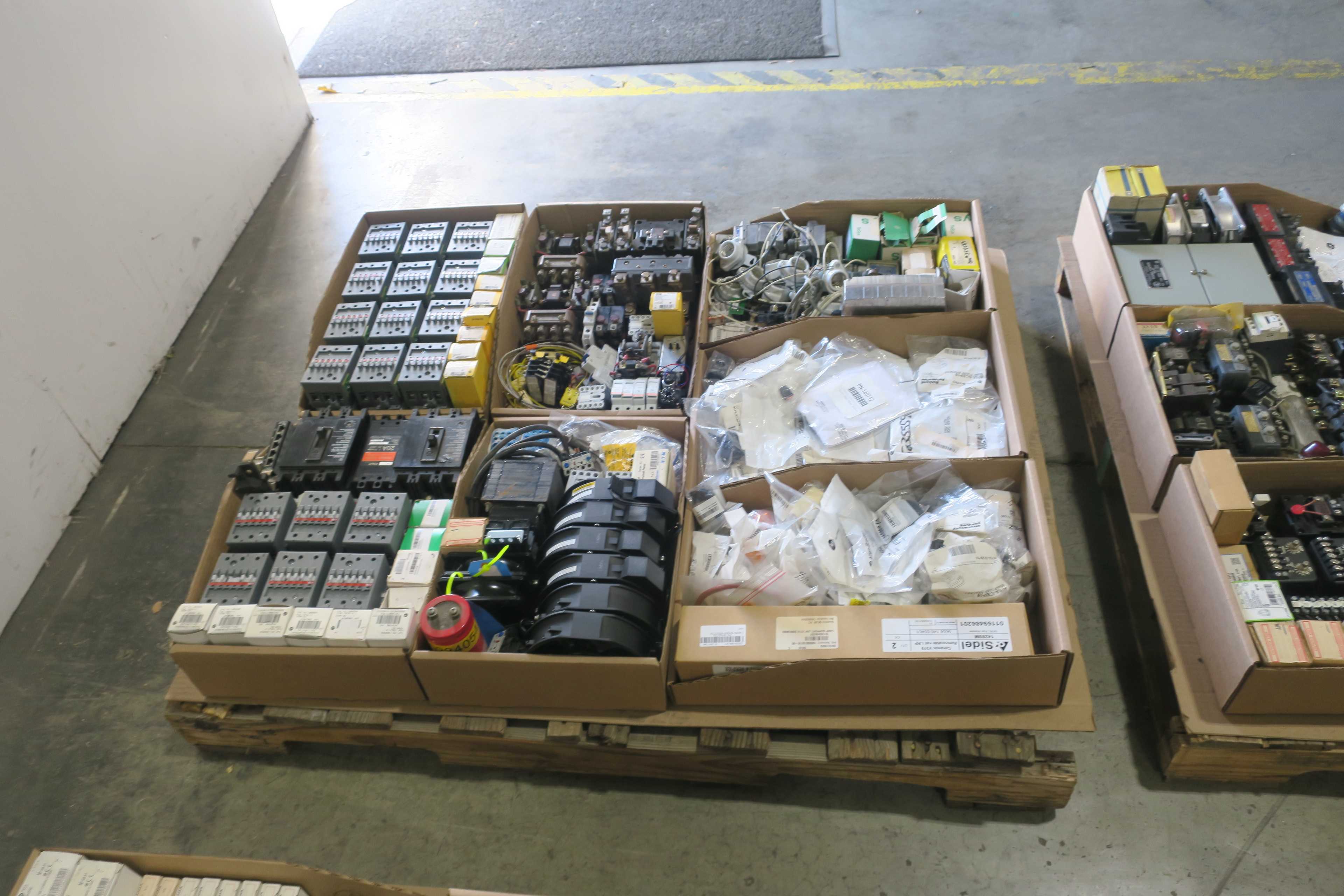 SKU 1787382 - 4 PALLETS OF ASSORTED ELECTRICAL & AUTOMATION - ELECTRICAL COMPONENTS