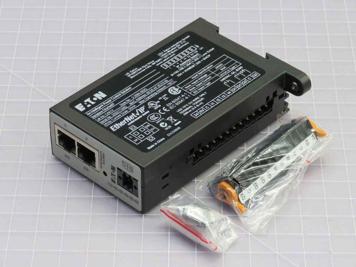 EATON C441V ETHERNET COMM ADAPTER T252228 - PLC MODULES