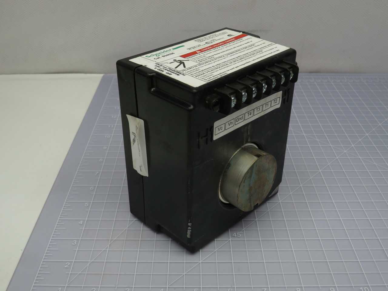 SCHNEIDER S34036 NEUTRAL CURRENT TRANSFORMER POWERPACT R 400 TO 1600A T186059 - POWER TRANSFORMERS