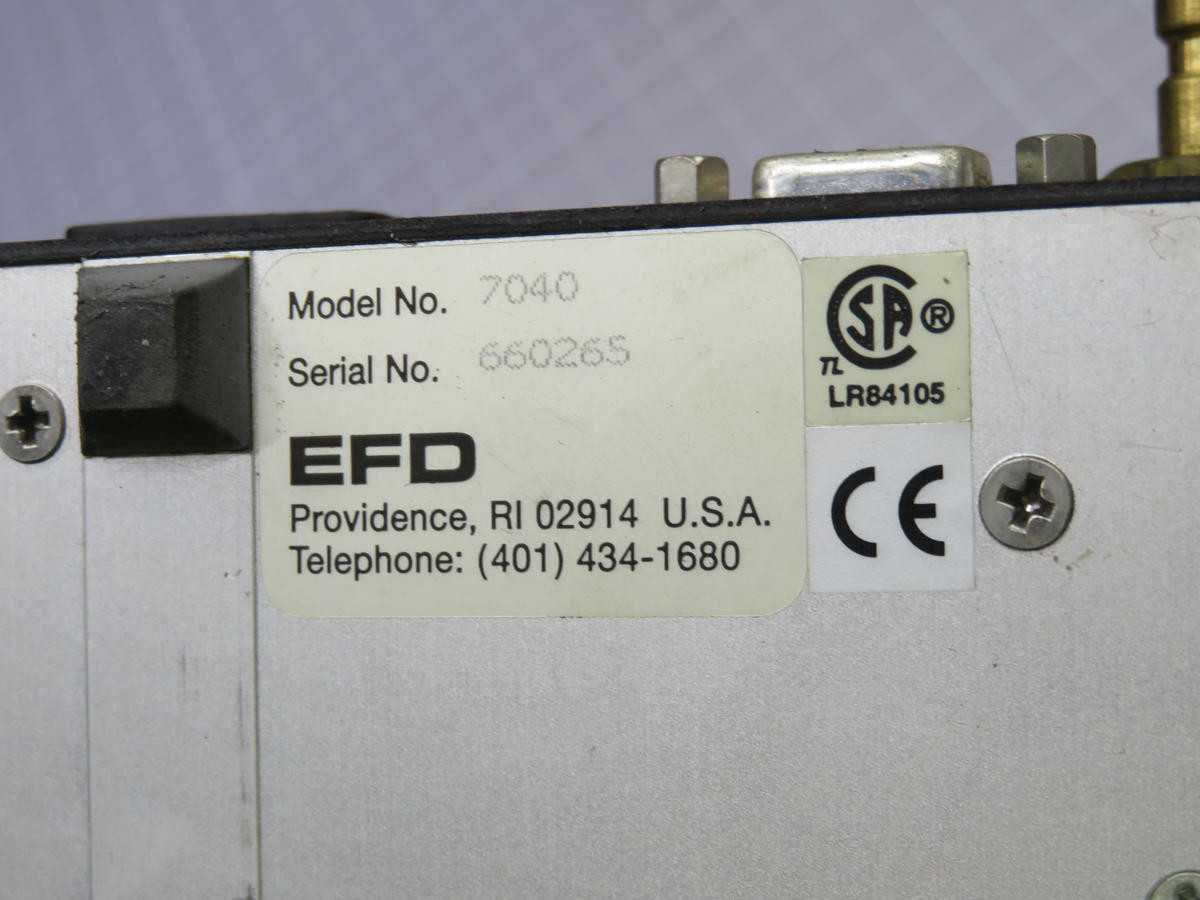 EFD 7040 Pressure Control T231165 - Precision Pressure Management Solution - PLC MODULES