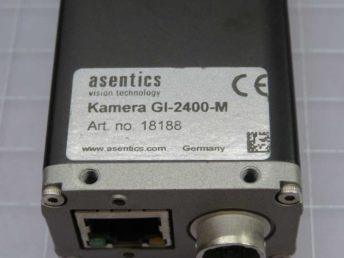 ASENTICS GI-2400-M CCD MONOCHROME CAMERA BH0249 - INSPECTION CAMERAS