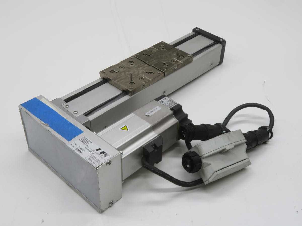 REXROTH R911325140 LINEAR ACTUATOR W/SYNCHRONOUS MOTOR T220907 - PNEUMATIC CYLINDERS & ACTUATORS REXROTH R911325140 LINEAR ACTUATOR W/SYNCHRONOUS MOTOR T220907 - PNEUMATIC CYLINDERS & ACTUATORS