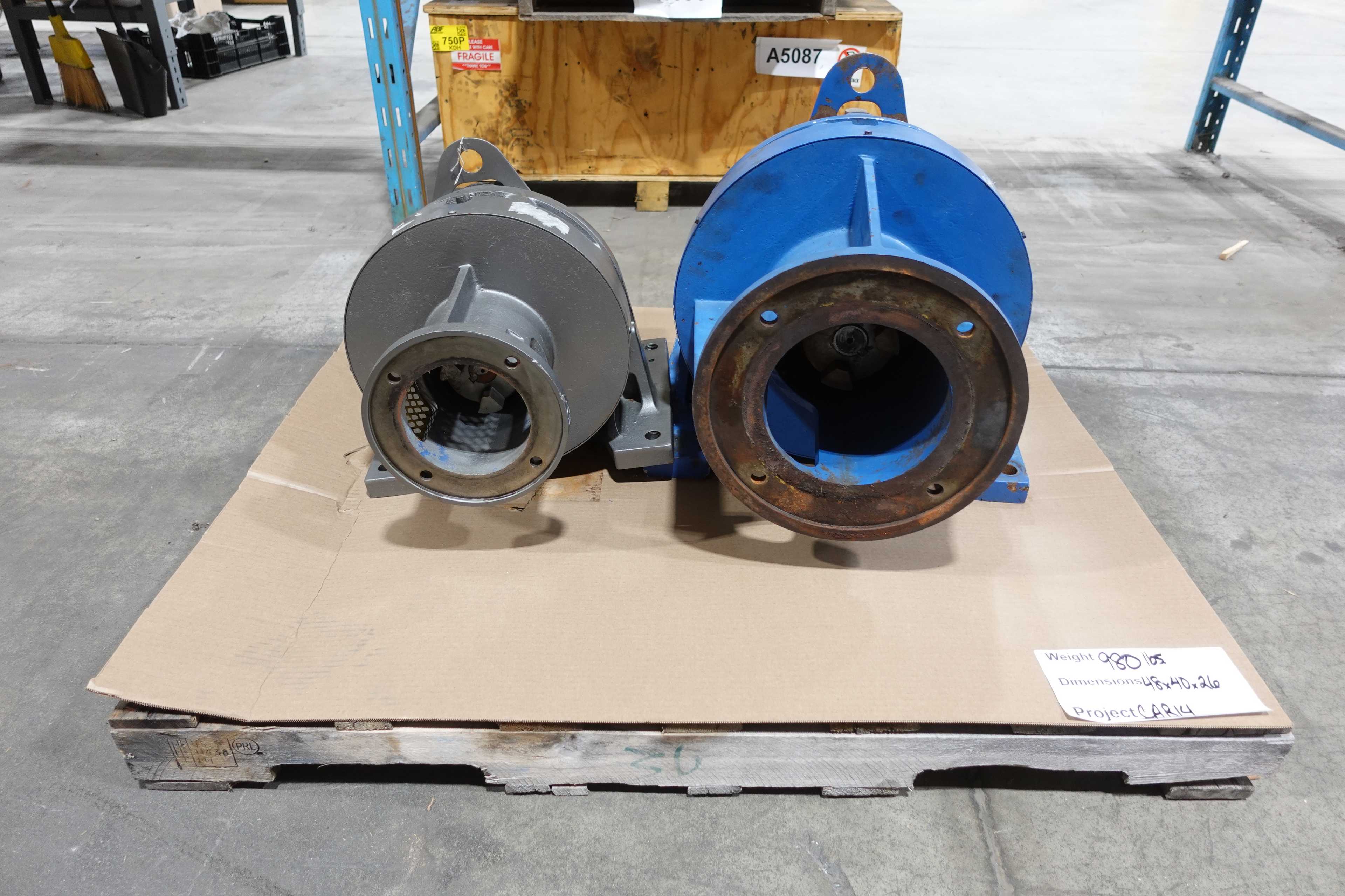 SKU 1775943 - LOT OF 2 GEAR REDUCERS, MAH MACHINE - GEAR REDUCERS