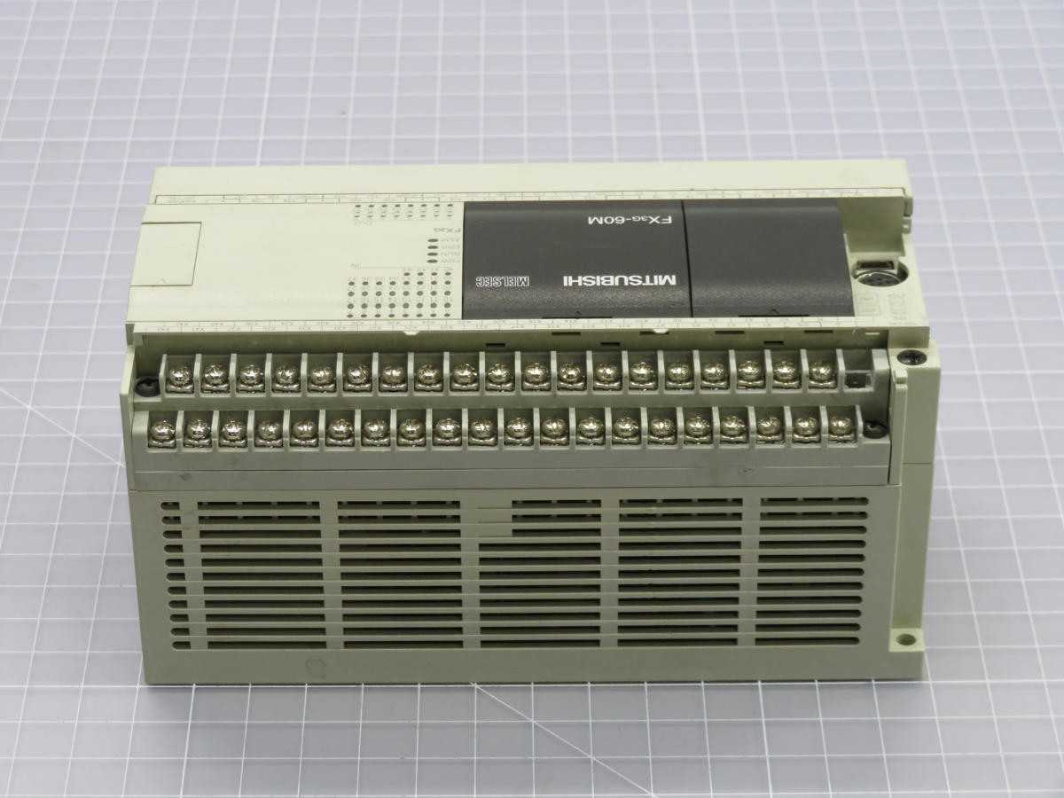 MITSUBISHI FX3G-60MR/ES AC BASE UNIT T218095 - PLC MODULES