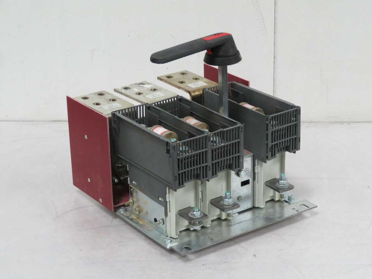 ABB OES400J12 GENERAL PURPOSE SWITCH 600VAC 400A 350 HP T190746 - DISCONNECT SWITCHES