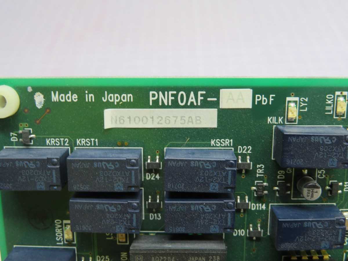 Panasonic PNF0AF-AA Control Board T251319 - Reliable Performance for Your Equipment - OPERATOR CONTROLS
