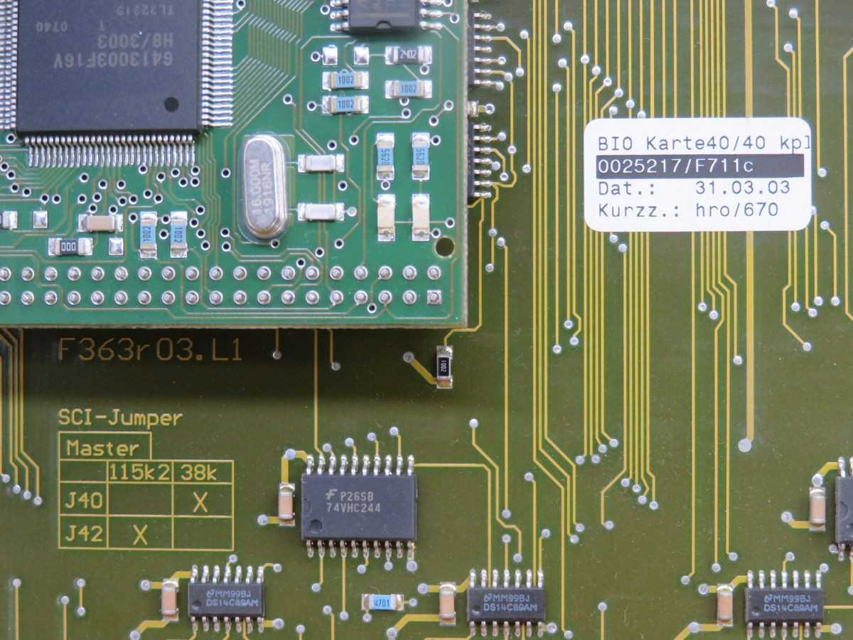 KOMAX F363R03.L1 CIRCUIT BOARD T258034 - PCB CIRCUIT BOARDS