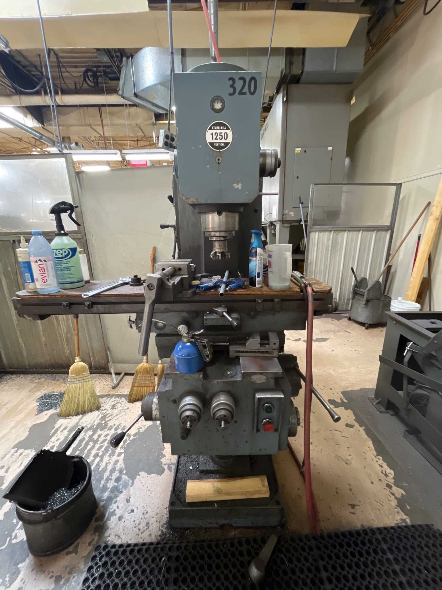 Elliott Sturdimill 1250 Universal Milling Machine - 50" Table, 1400 RPM, 9.6 HP - UNIVERSAL MILLING MACHINES