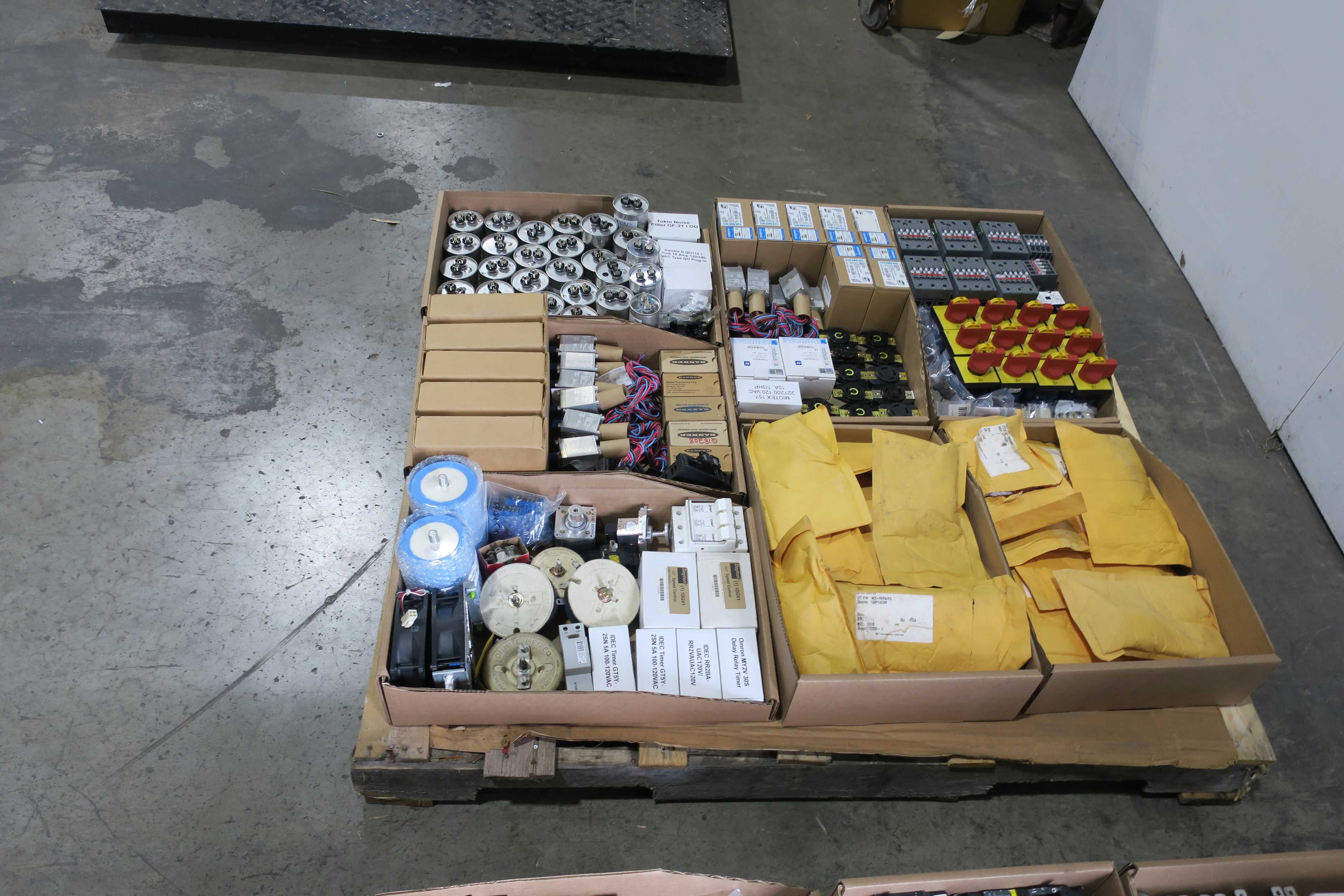 SKU 1784355 - 2 PALLETS OF ASSORTED ELECTRICAL COMPONENTS - ELECTRICAL COMPONENTS