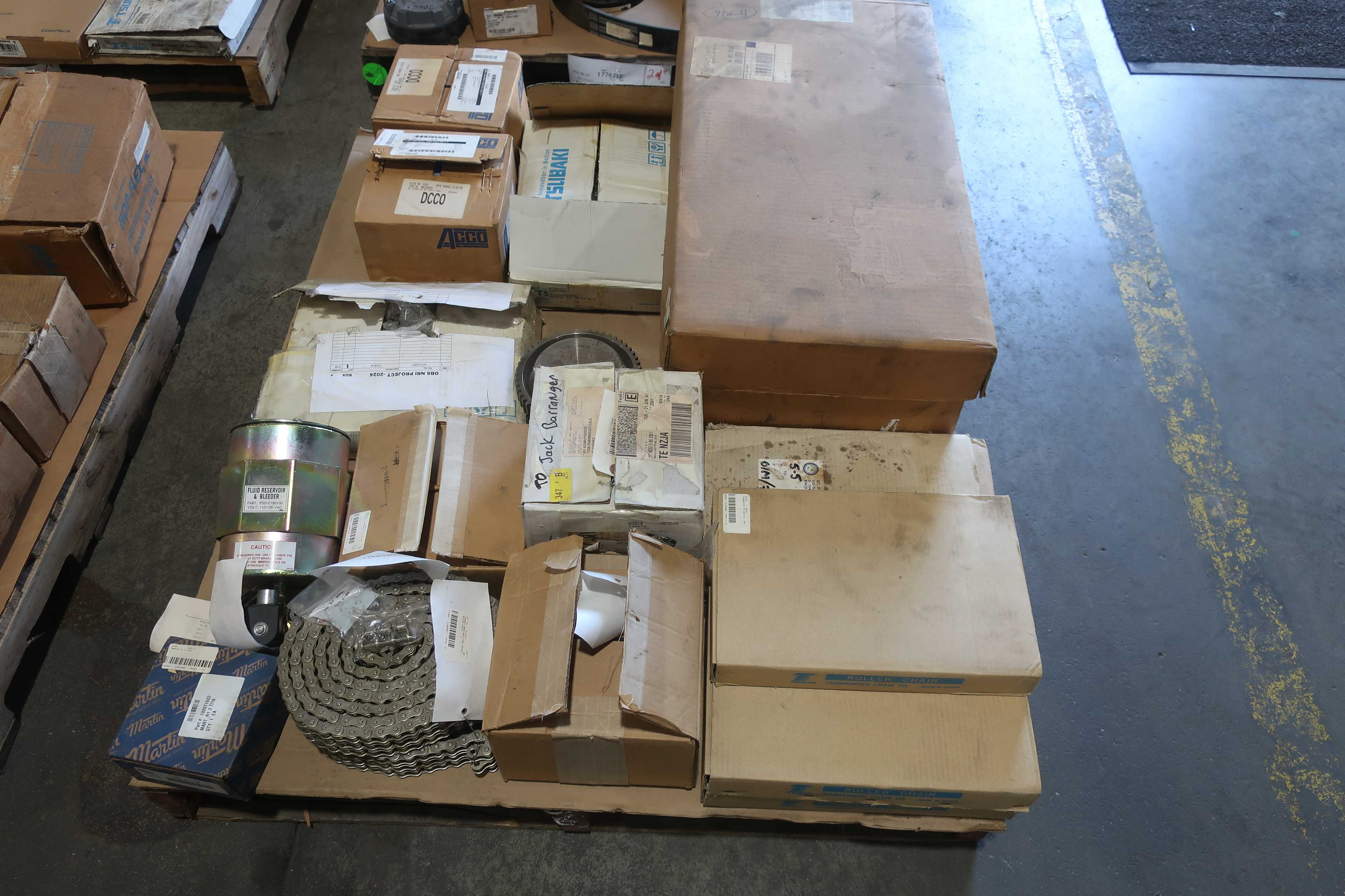 SKU 1774712 - 4 PALLETS OF ASSORTED POWER TRANSMISSION - POWER TRANSMISSION