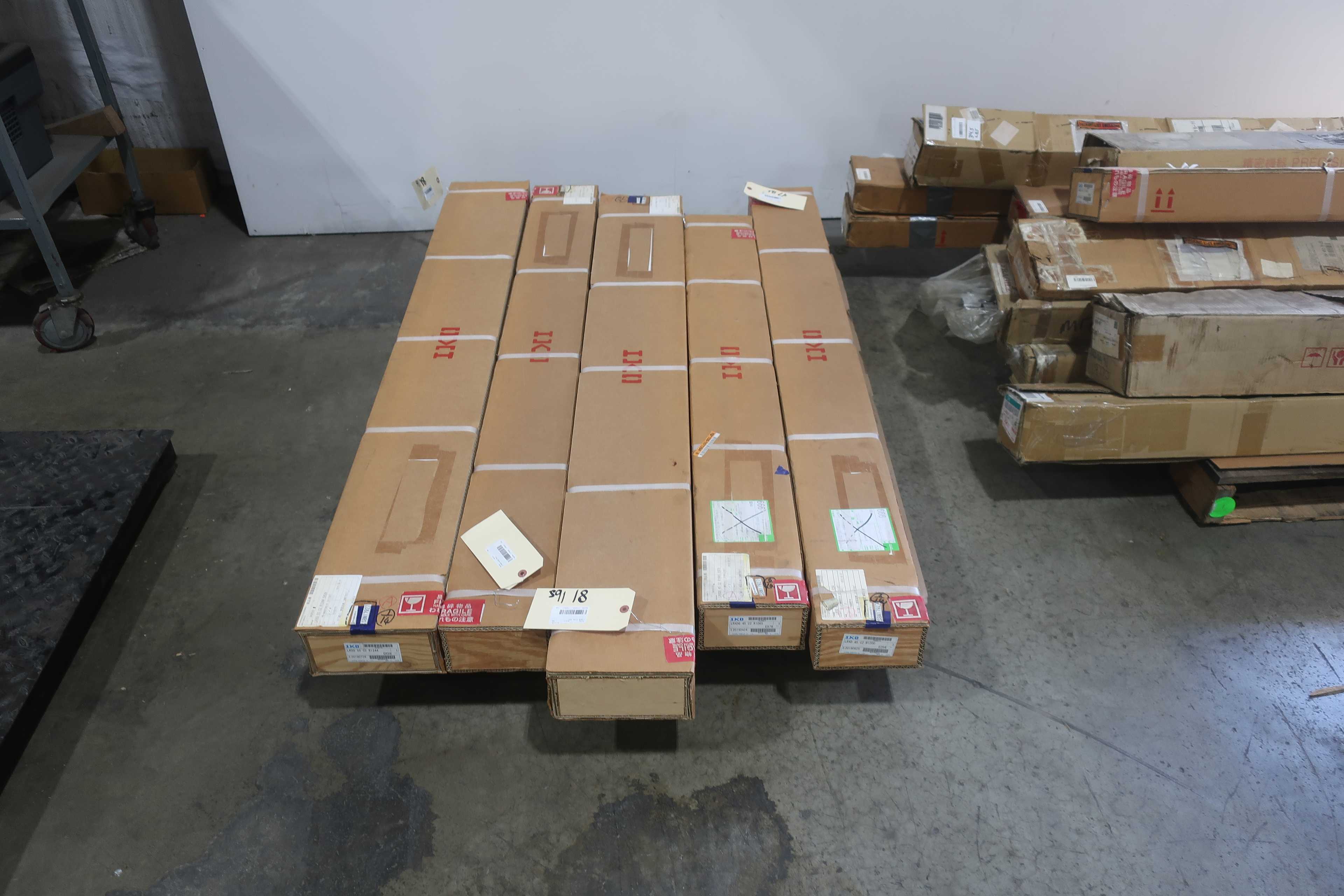 SKU 1776044 - 2 PALLETS OF ASSORTED LINEAR BALLSCREWS - LINEAR BEARING