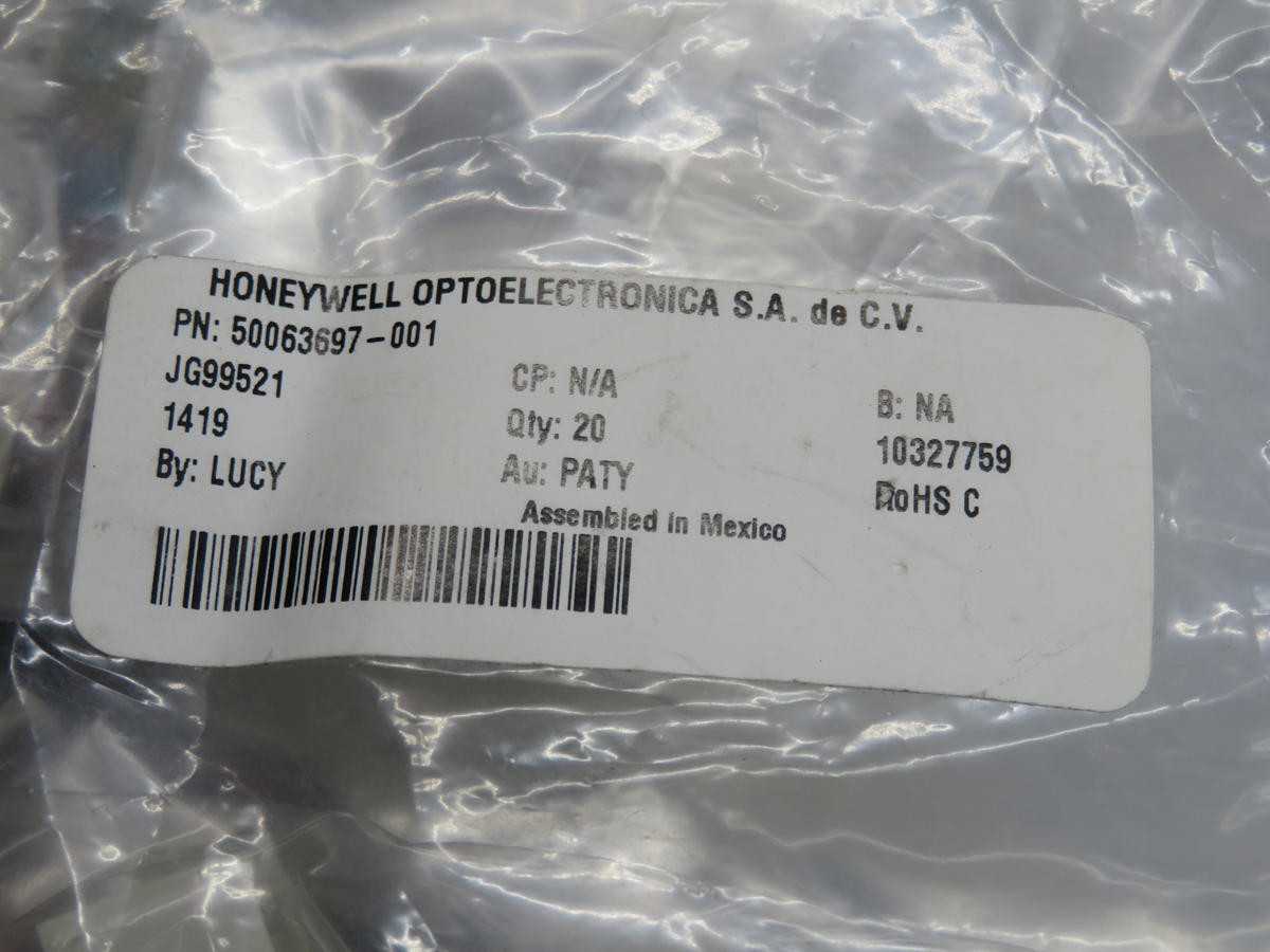 LOT OF 20 HONEYWELL 50063697-001 SWITCH ASSEMBLY T224879 - SWITCHES
