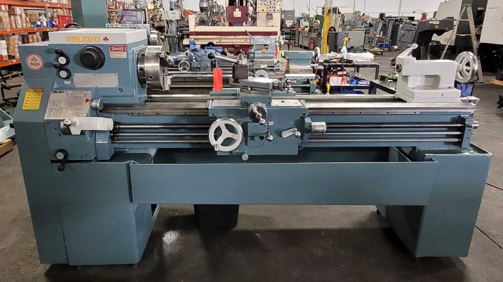 15" X 54" LEBLOND REGAL SERVO SHIFT LATHE - 1800 RPM, 10" CHUCK, 7.5 HP - MANUAL LATHES