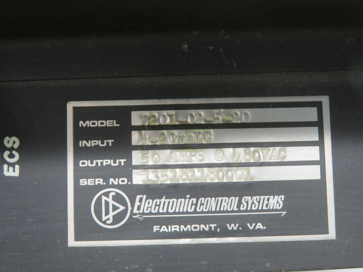 ECS 7201-02-5-20 POWER PAK T224000 - PLC MODULES