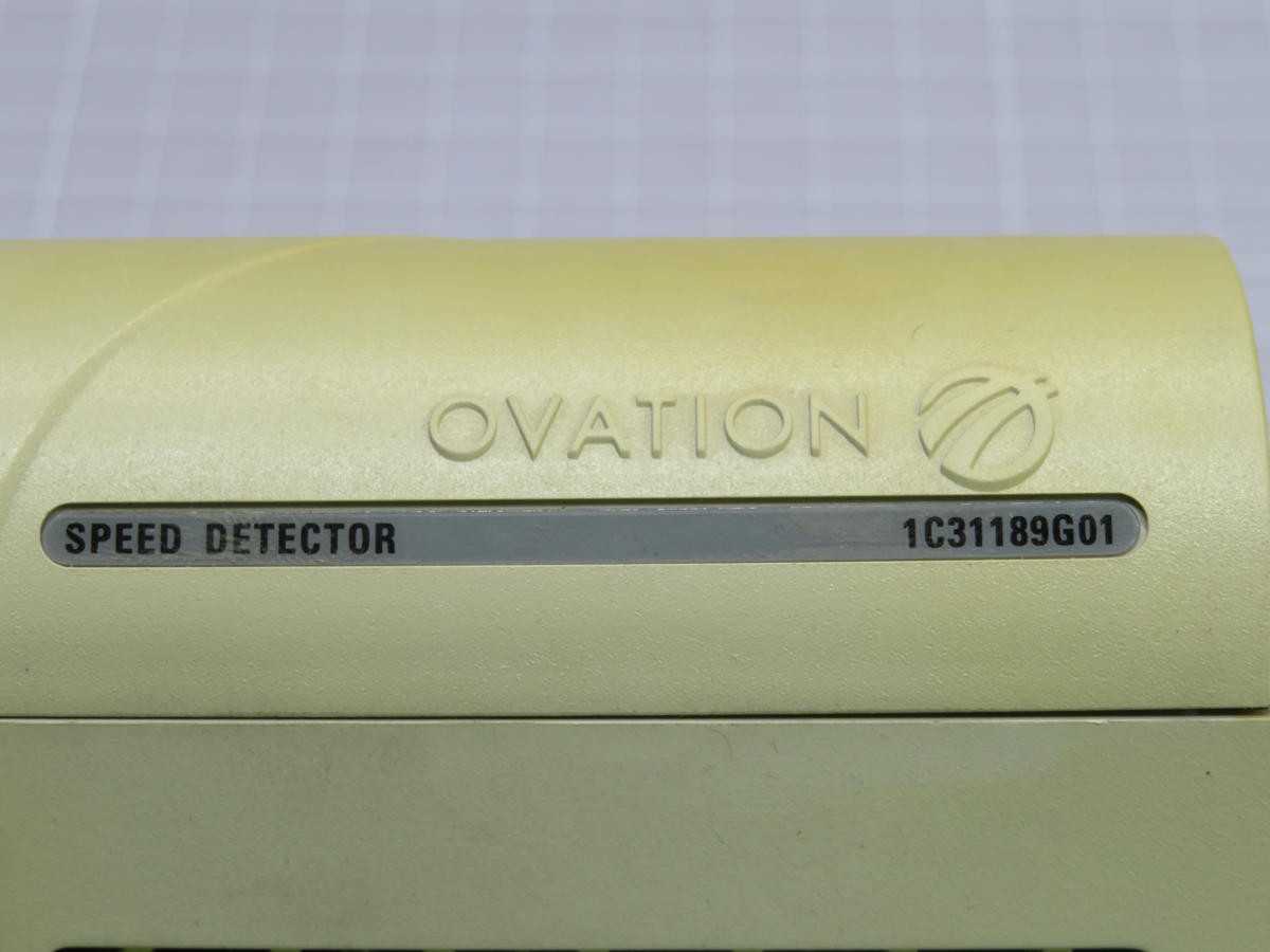 OVATION 1C31189G01 SPEED DETECTOR MODULE T229322 - PLC MODULES