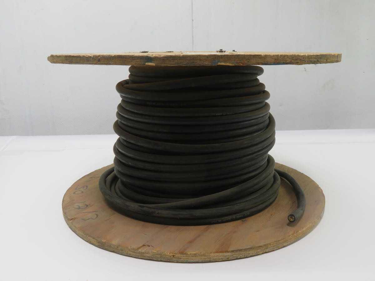 Lot Of 200 Ft ICA S0 12/3 Electric Wire Cable T207269 - ELECTRICAL WIRE