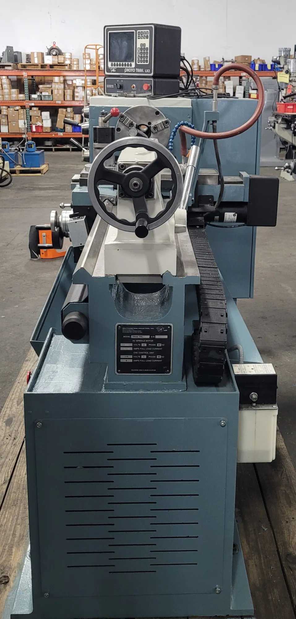 SOUTHWESTERN INDUSTRIES TRAK TRL 1745P CNC LATHE 10" CHUCK 7.5HP 2200RPM - CNC LATHES