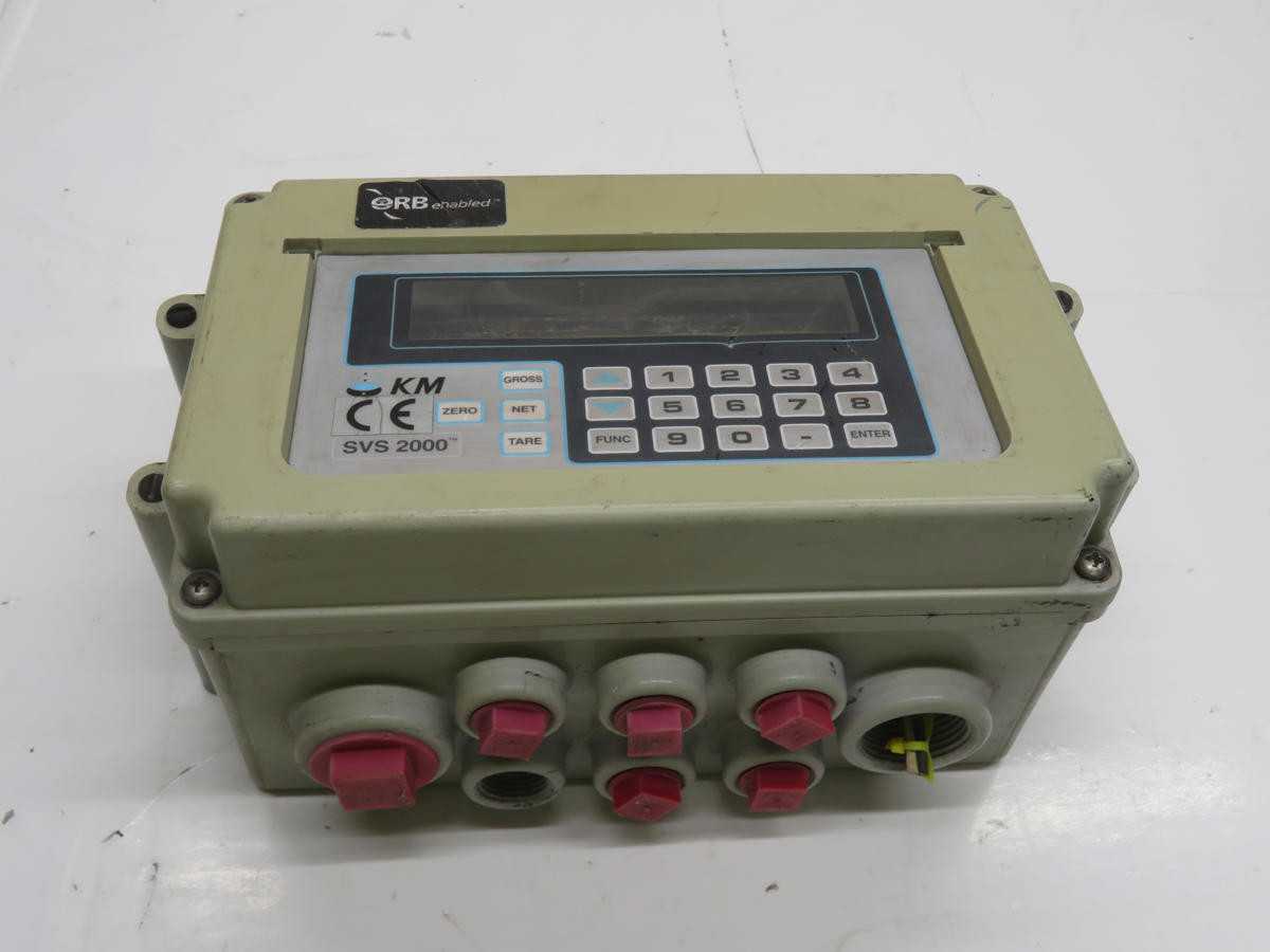 DANAHER SVS 2000 WEIGHT CONTROLLER INDICATOR T210850 - HMIS & DISPLAYS