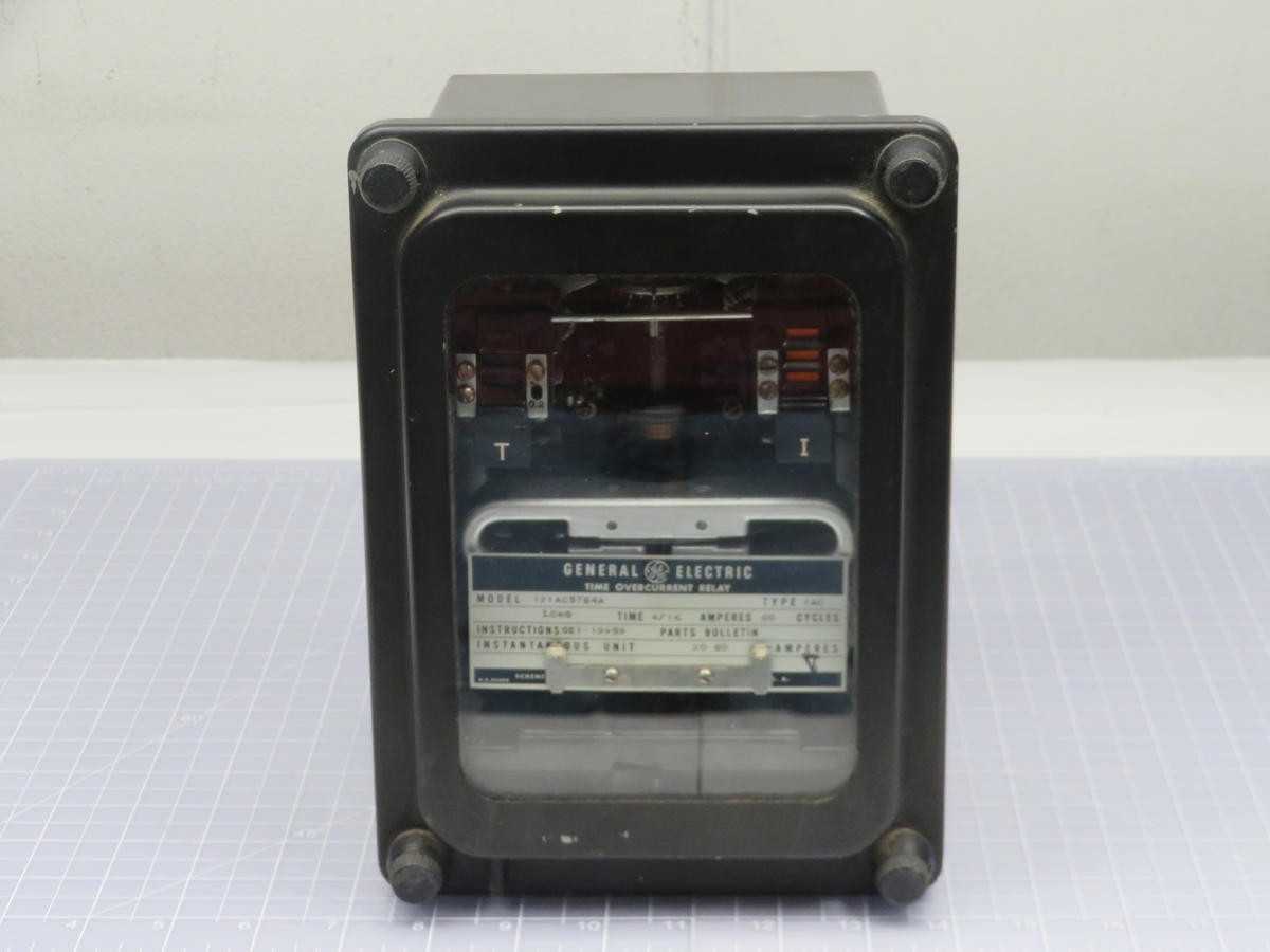 GE 12IAC57B4A Time Overcurrent Relay T201381 - ELECTRICAL COMPONENTS