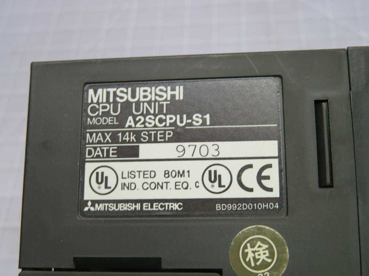 Mitsubishi A2S-CPU-S1 Processor Module T238810 - PLC MODULES