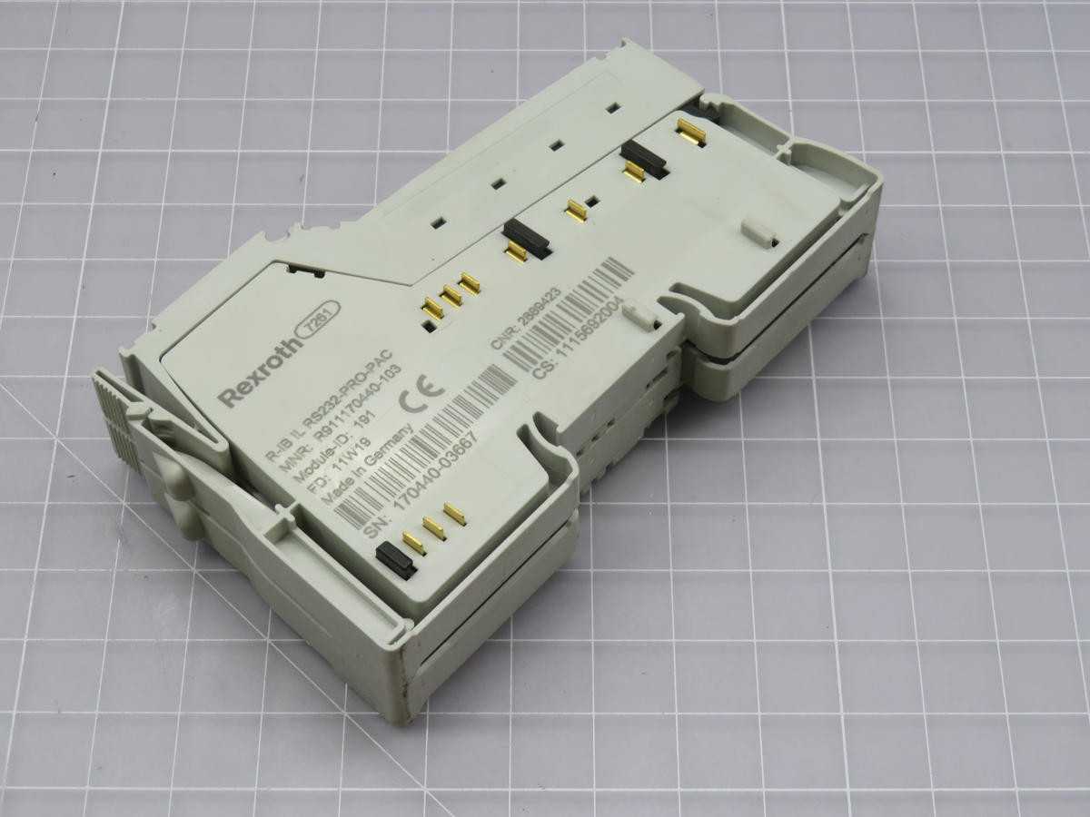 REXROTH R911170440 103 CLAMP TERMINAL MODULE T219940 - TERMINAL BLOCKS