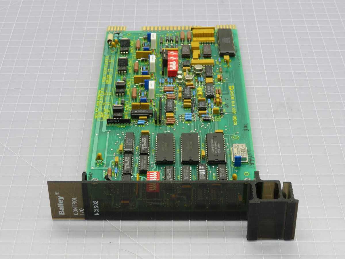 BAILEY NCIS02 CONTROL I/O SLAVE MODULE T213802 - PLC MODULES
