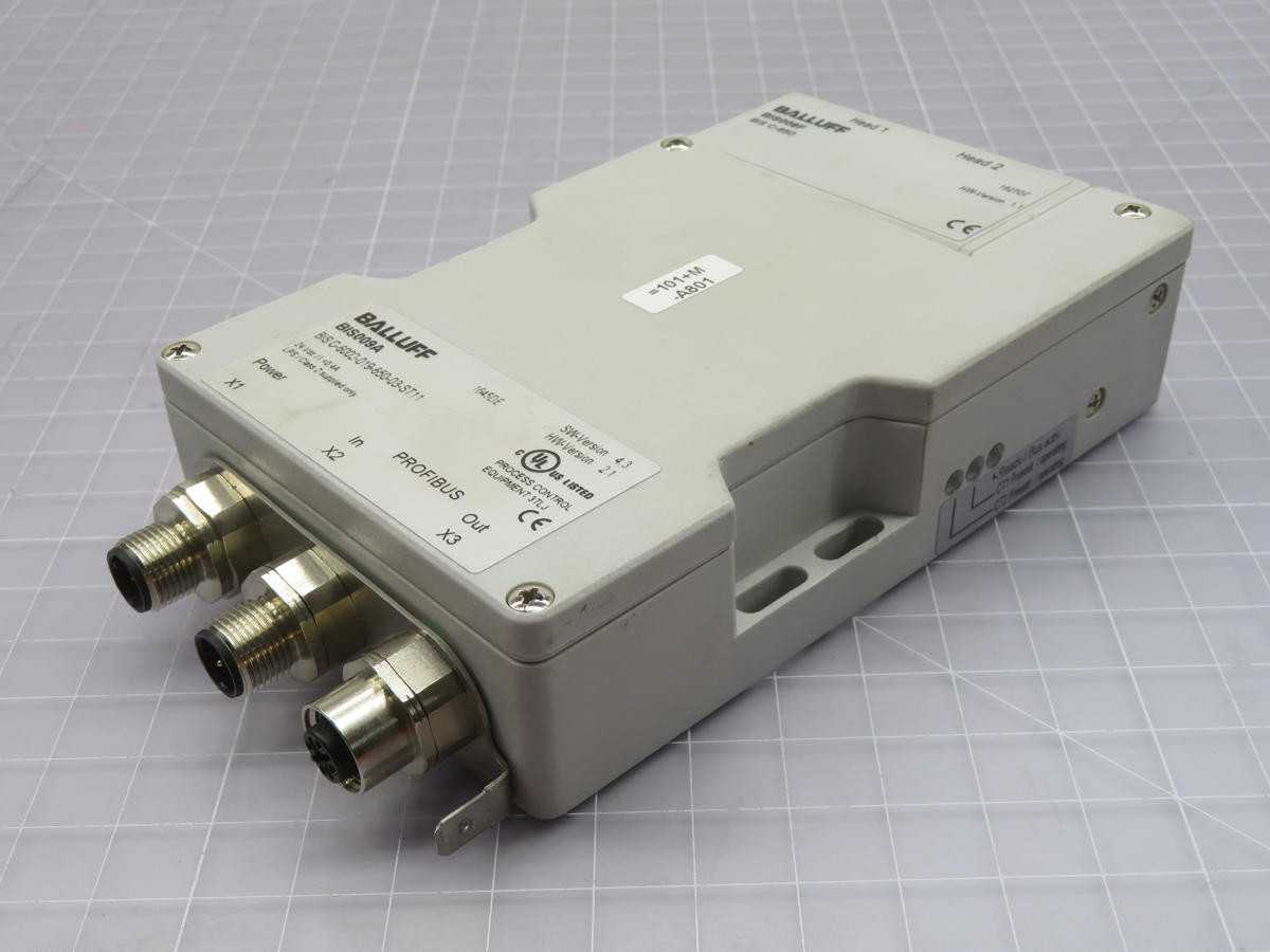 BALLUFF BIS009A BIS C-6002-019-650-03-ST11 ID SYSTEM PROCESSOR T215622 - SENSORS