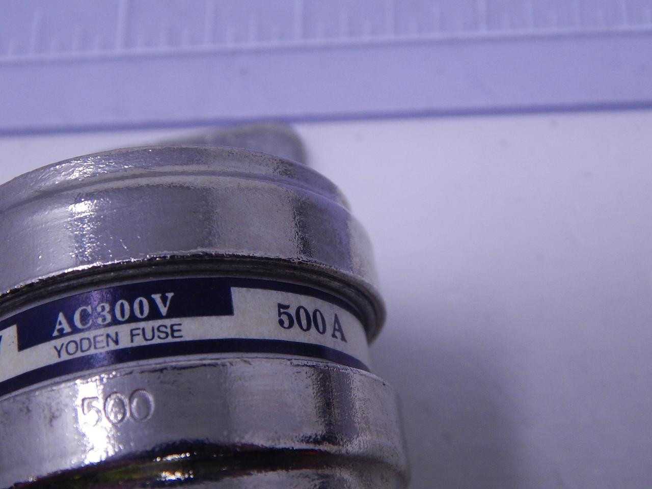 Lot Of 3 Yoden UR3 7 Fuses T115333 For Industrial Use - FUSES