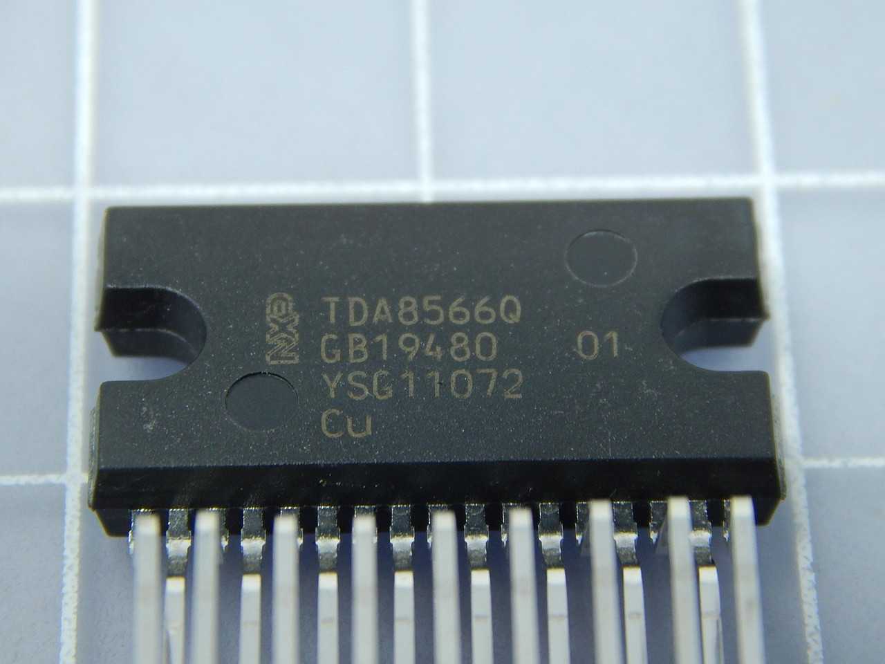 LOT OF 55 NXP TDA8566Q 17 PIN 55W 2 CHANNEL AUDIO AMPLIFIER T149927 - ELECTRONIC COMPONENTS