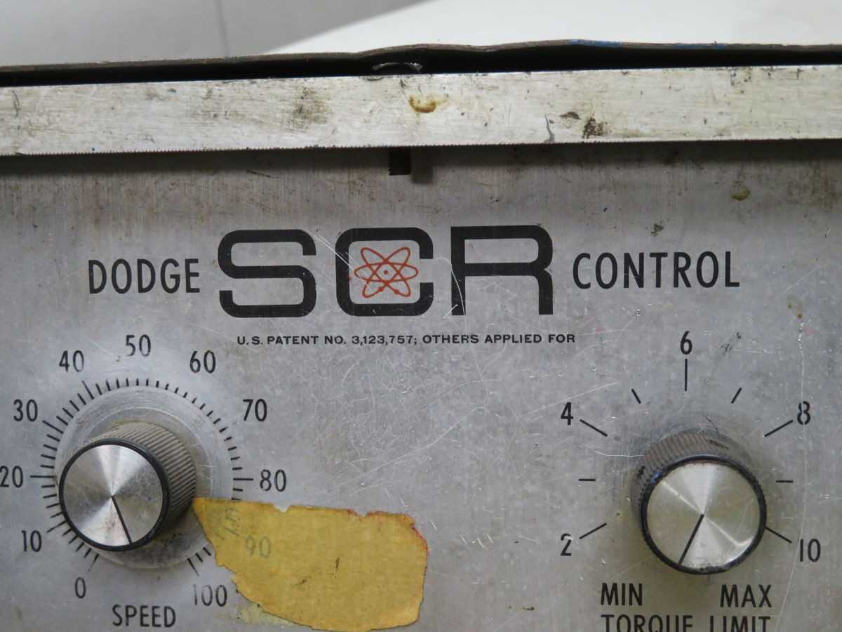 DODGE 100A SCR CONTROL T254671 - AUTOMATION & CONTROLS