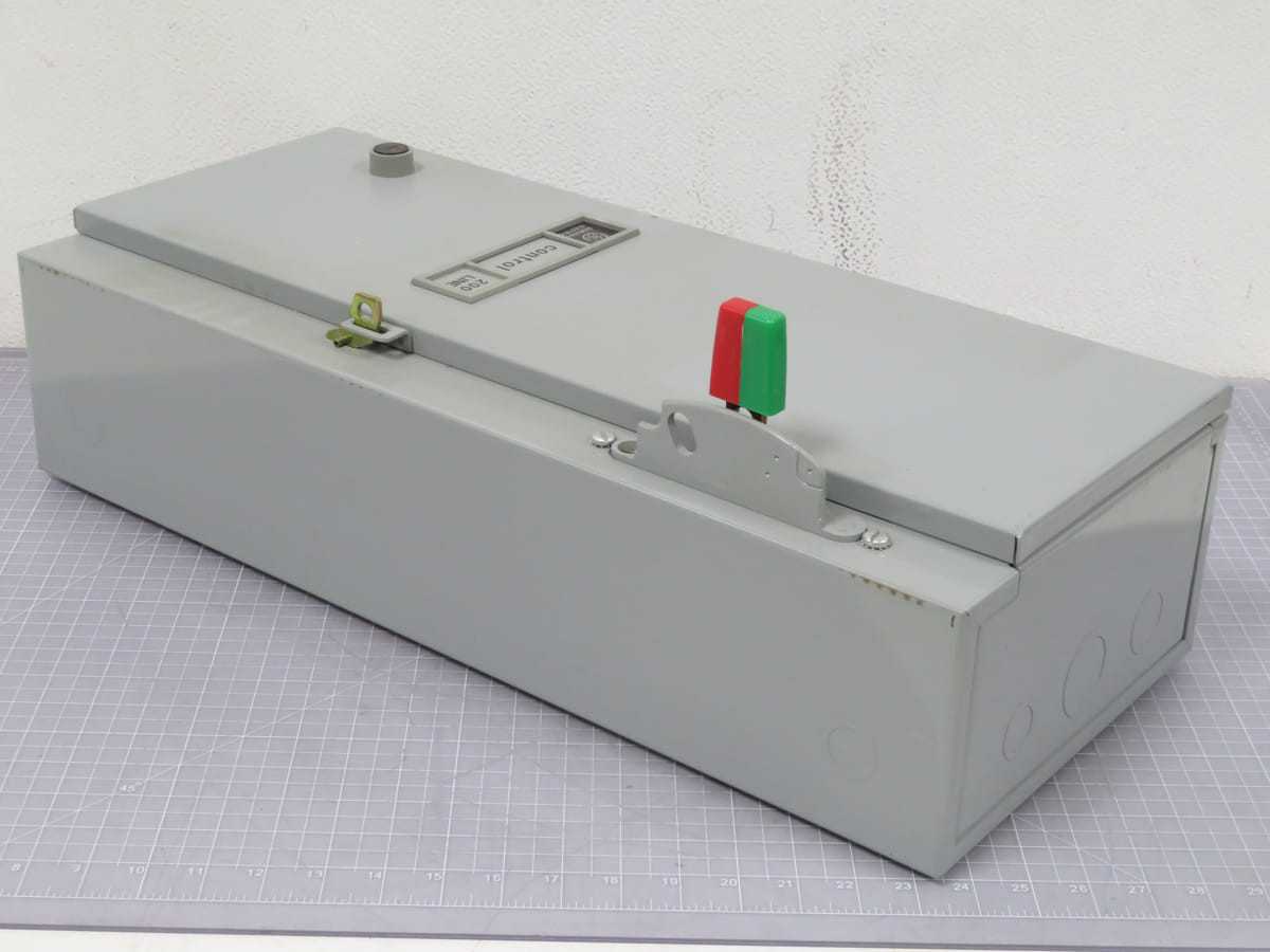 GE CR207D100MAA COMBINATION MAGNETIC STARTER NEMA SIZE 2 T197356 - DC MOTOR