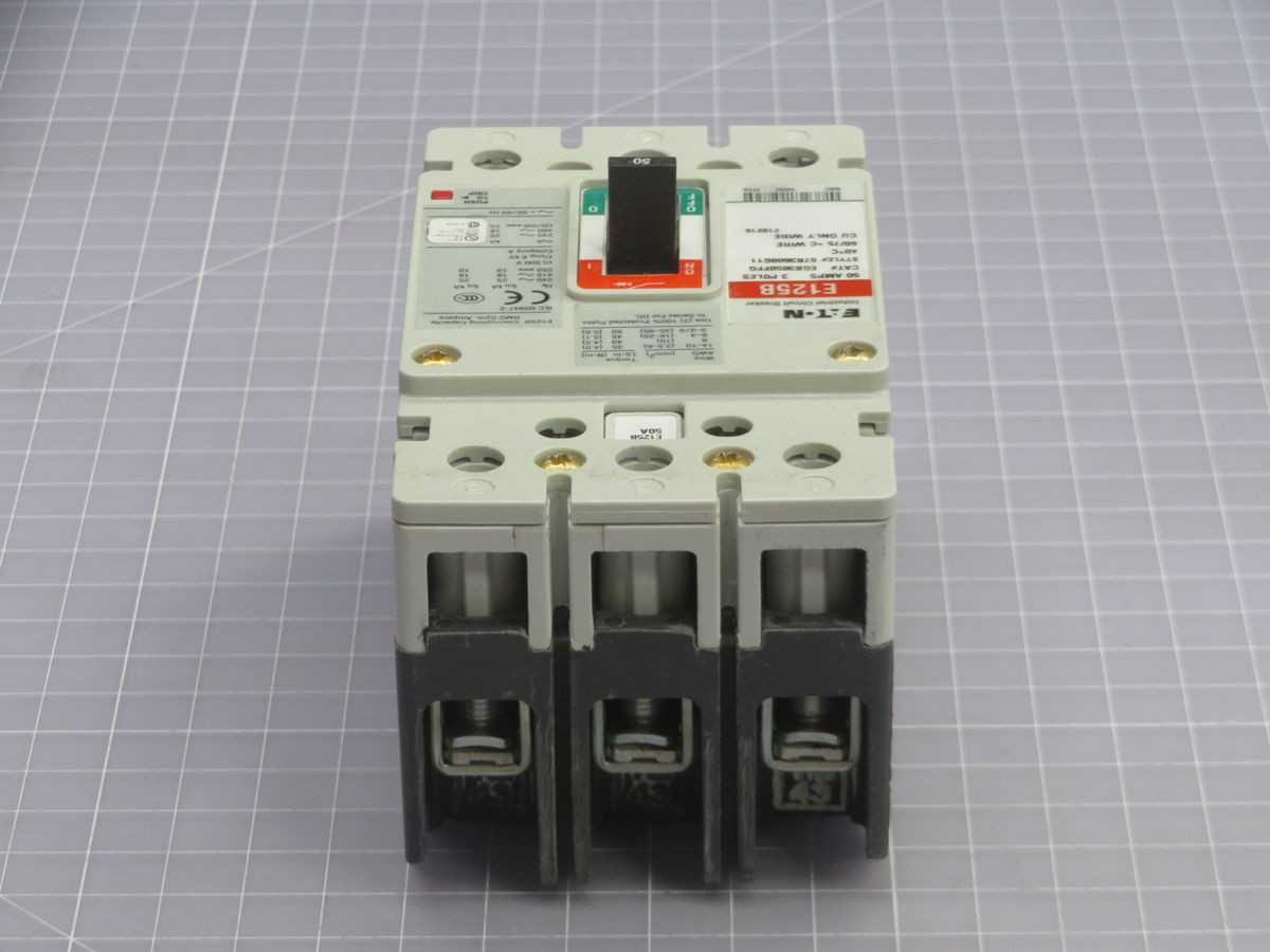 Eaton EGB3050FFG Molded Case Circuit Breaker T246044 - CIRCUIT BREAKERS