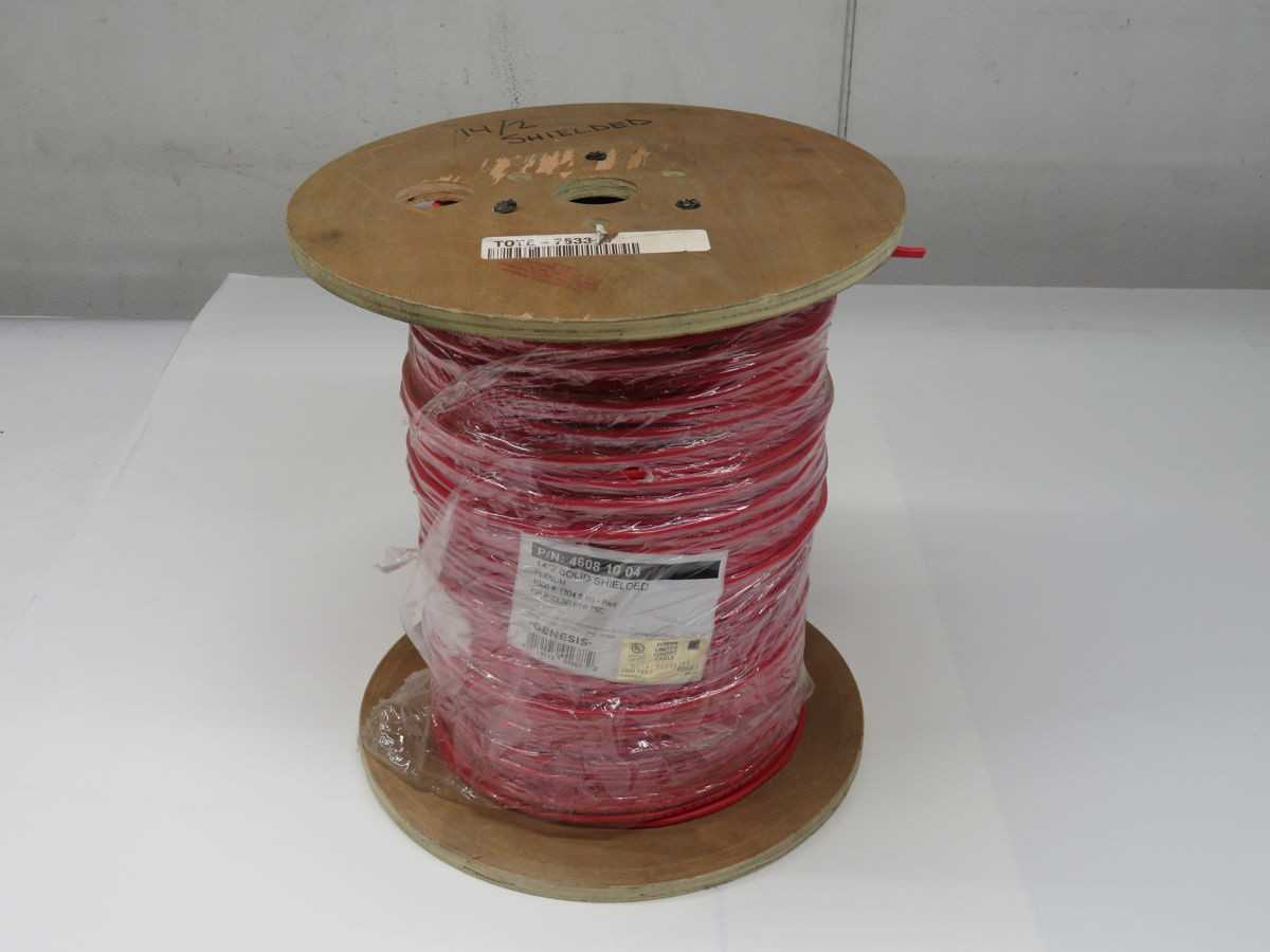 LOT OF 1000 FT GENESIS 4608 10 04 POWER LIMITED CIRCUIT CABLE T256451 - CORDSET CABLES