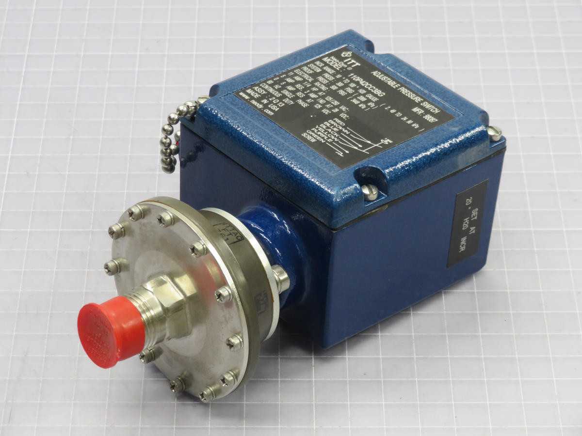 ITT 110P42CC3BG 110P42CC ADJUSTABLE PRESSURE SWITCH T217302 - SWITCHES
