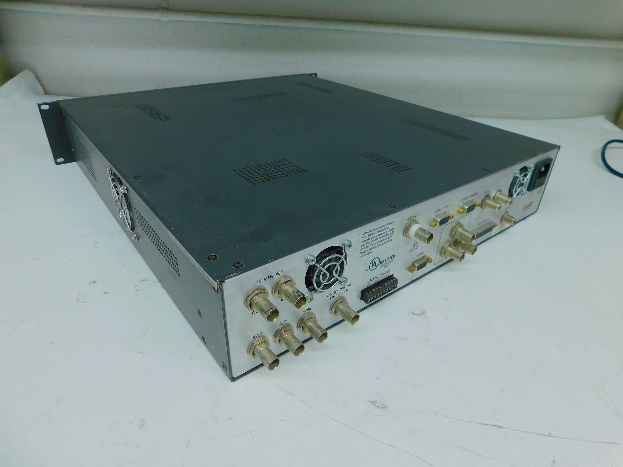 VIDEOTEK DDM-510 8VSB DEMODULATOR/DECODER - PROCESS EQUIPMENT