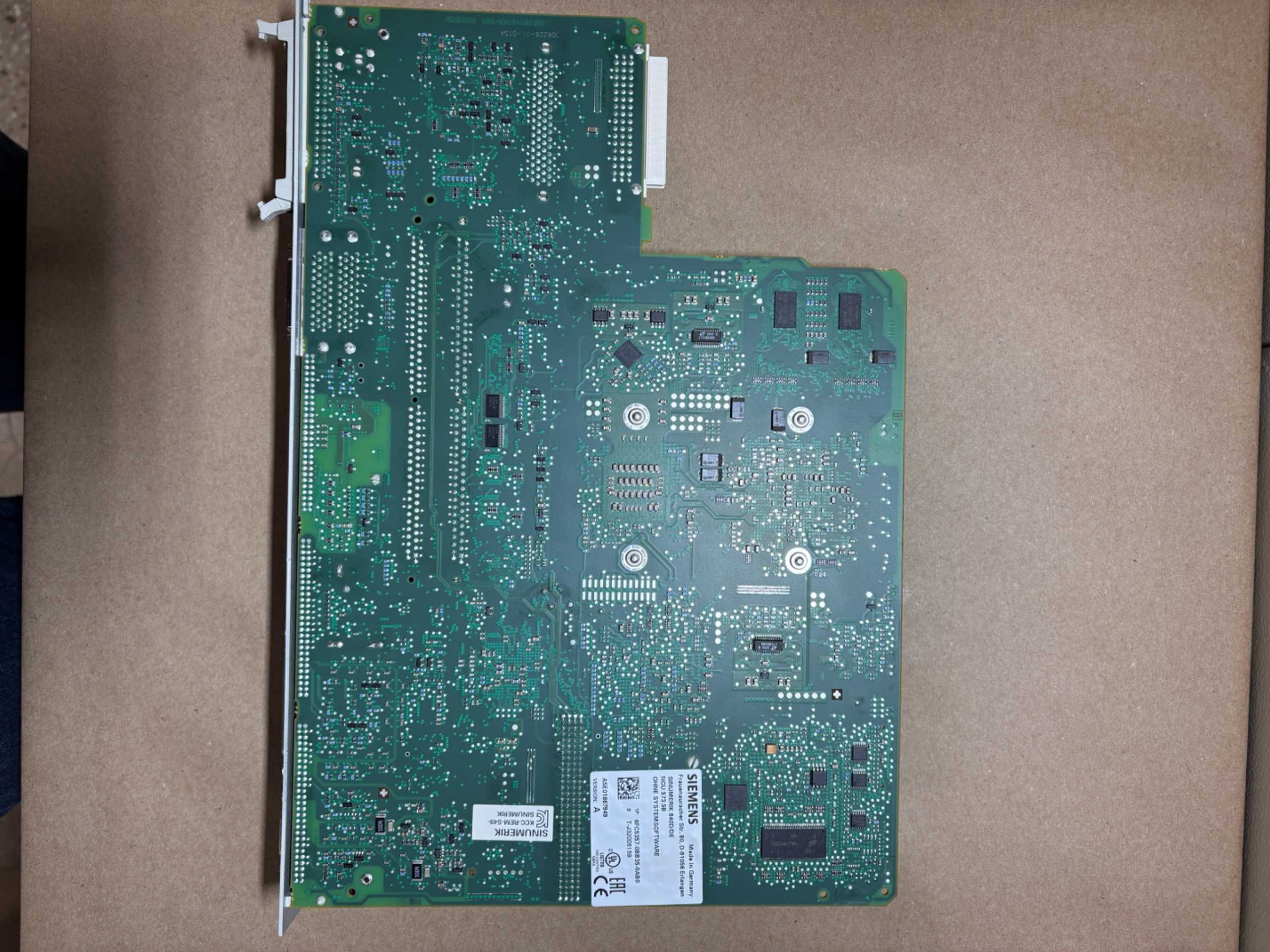 SIEMENS 6FC5357-0BB35-0AB0 NCU 573.5B SINUMERIK CNC PROCESSING MODULE - PLC MODULES
