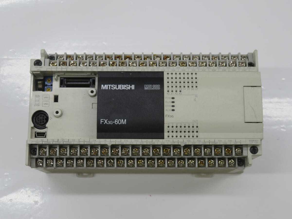 MITSUBISHI FX3G-60MR/ES PROGRAMMABLE CONTROLLER T243199 - PLC MODULES