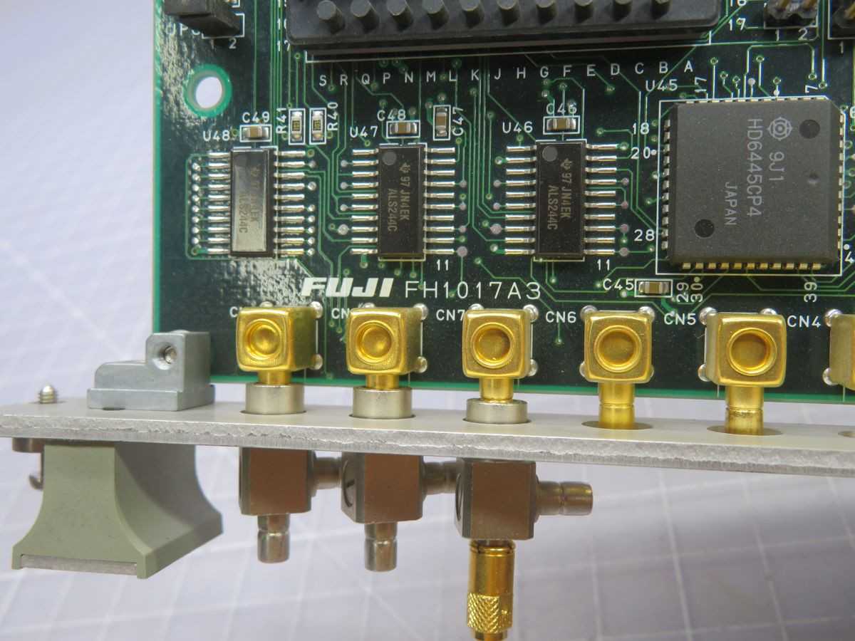 FUJI FH1017A3 VME CIRCUIT BOARD CARD SLOT T247196 - PCB CIRCUIT BOARDS