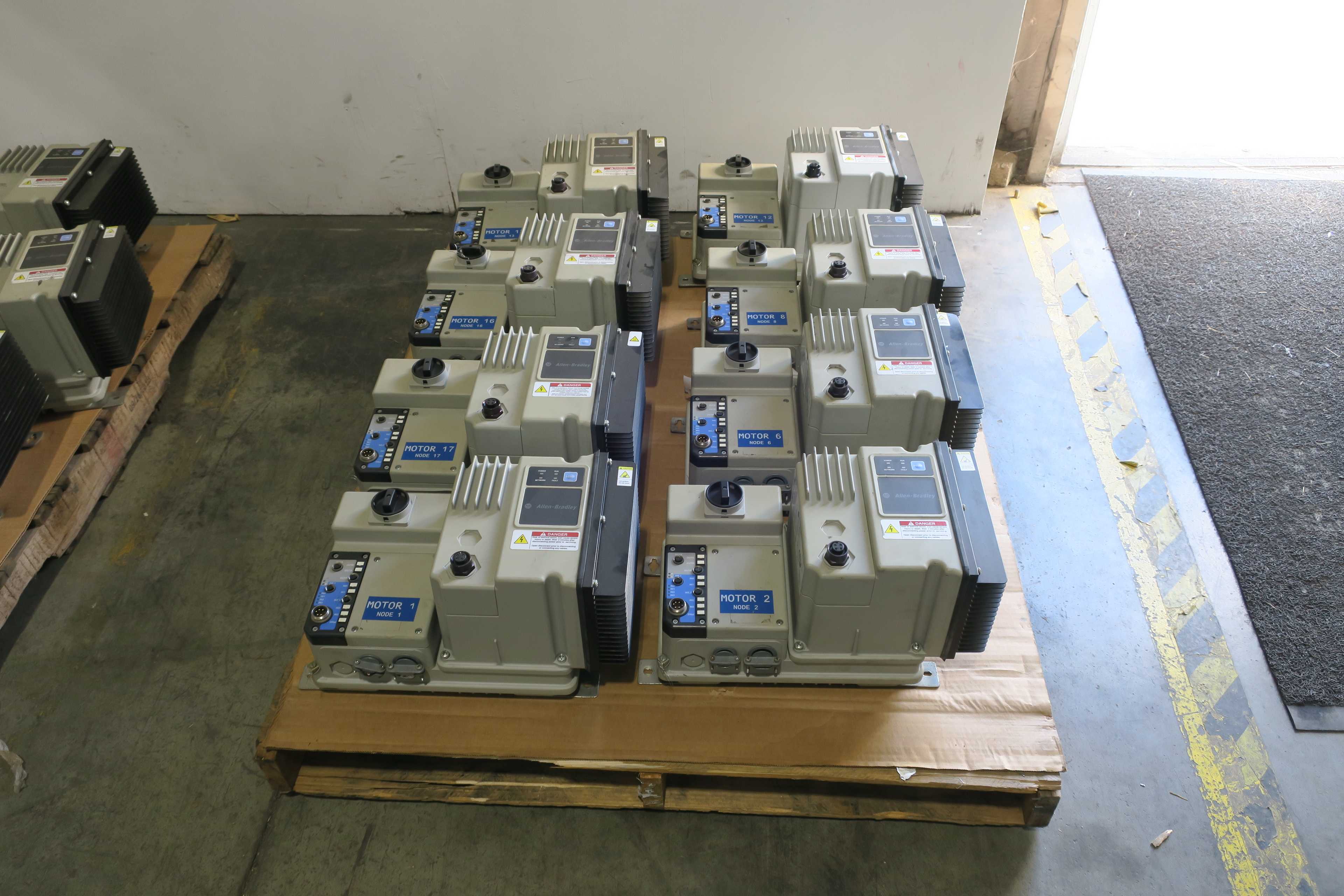 SKU 1785158 - 2 Pallets Of Assorted Allen-Bradley Motor Drives - MOTOR DRIVES