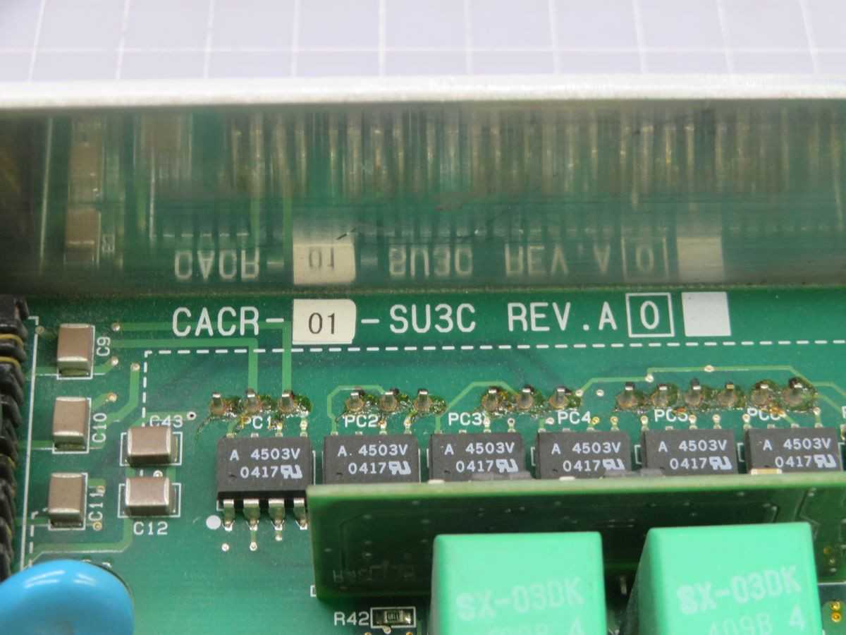 YASKAWA CACR-01-SU3C SERVO PACK SERVO DRIVE T247011 - SERVO DRIVES