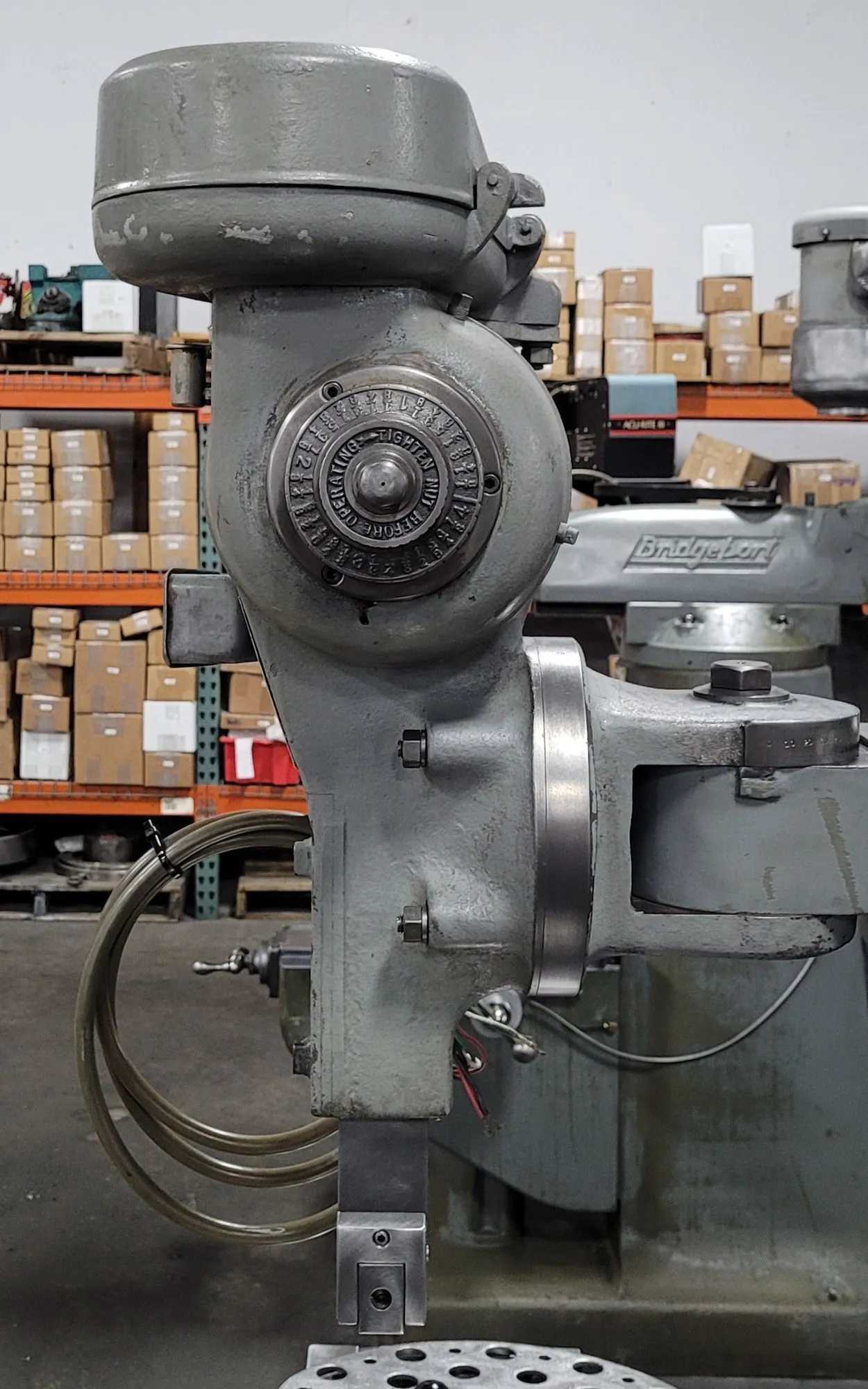 Bridgeport E Shaping Head Attachment, 1/3 HP, 4" Stroke - Precision Tooling Solution - MACHINING ACCESSORIES & TOOLING