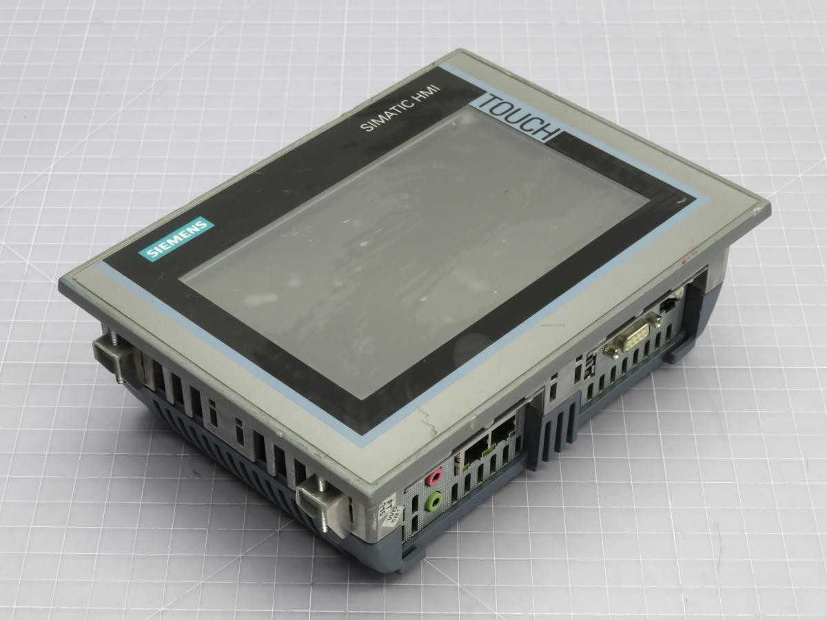 Siemens 6AV2 124-0GC01-0AX0 Operator Interface - High-Quality Control Solution - HMIS & DISPLAYS
