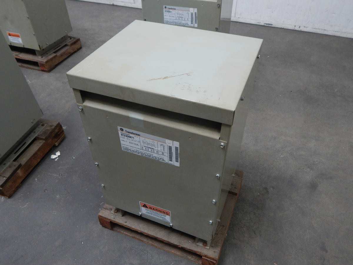 GE 9T23Q9871 TYPE QL TRANSFORMER 15 KVA 3 PH M2538 - DRY TRANSFORMERS