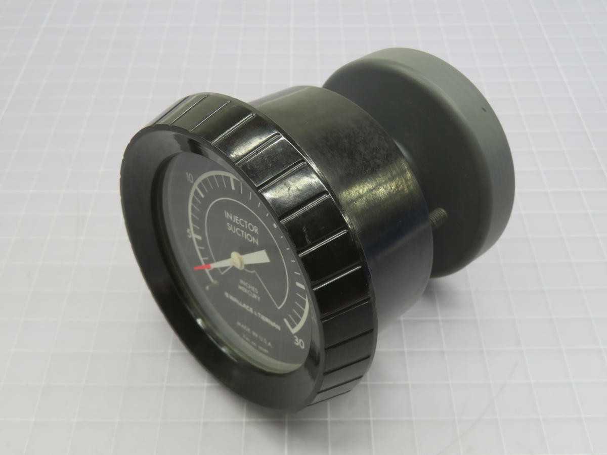 WALLACE & TIERNAN 30589 INJECTOR SUCTION GAUGE - INSTRUMENTATION